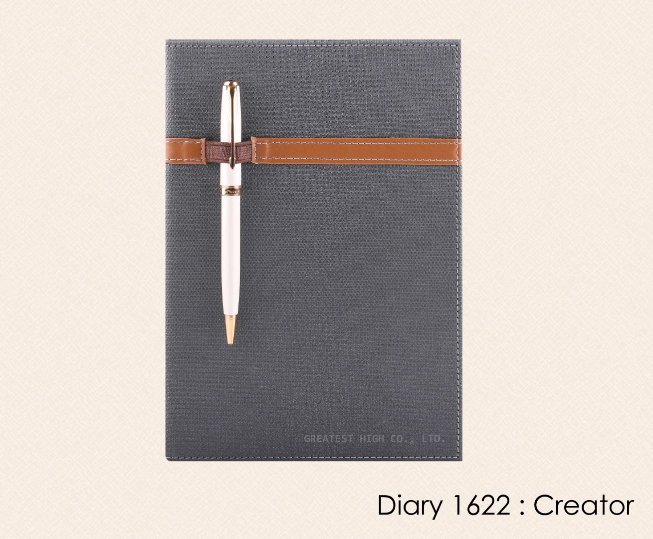 สมุดโน๊ต ไดอารี่ ปกหนัง Notebook Diary DA : 1622 Creator