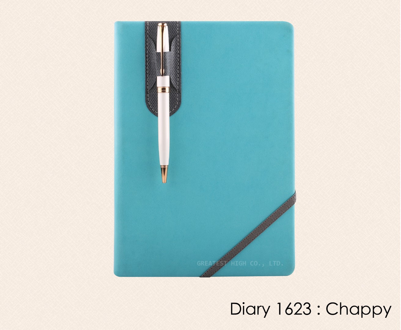 สมุดโน๊ต ไดอารี่ ปกหนัง Notebook Diary : DA 1623 Chappy 