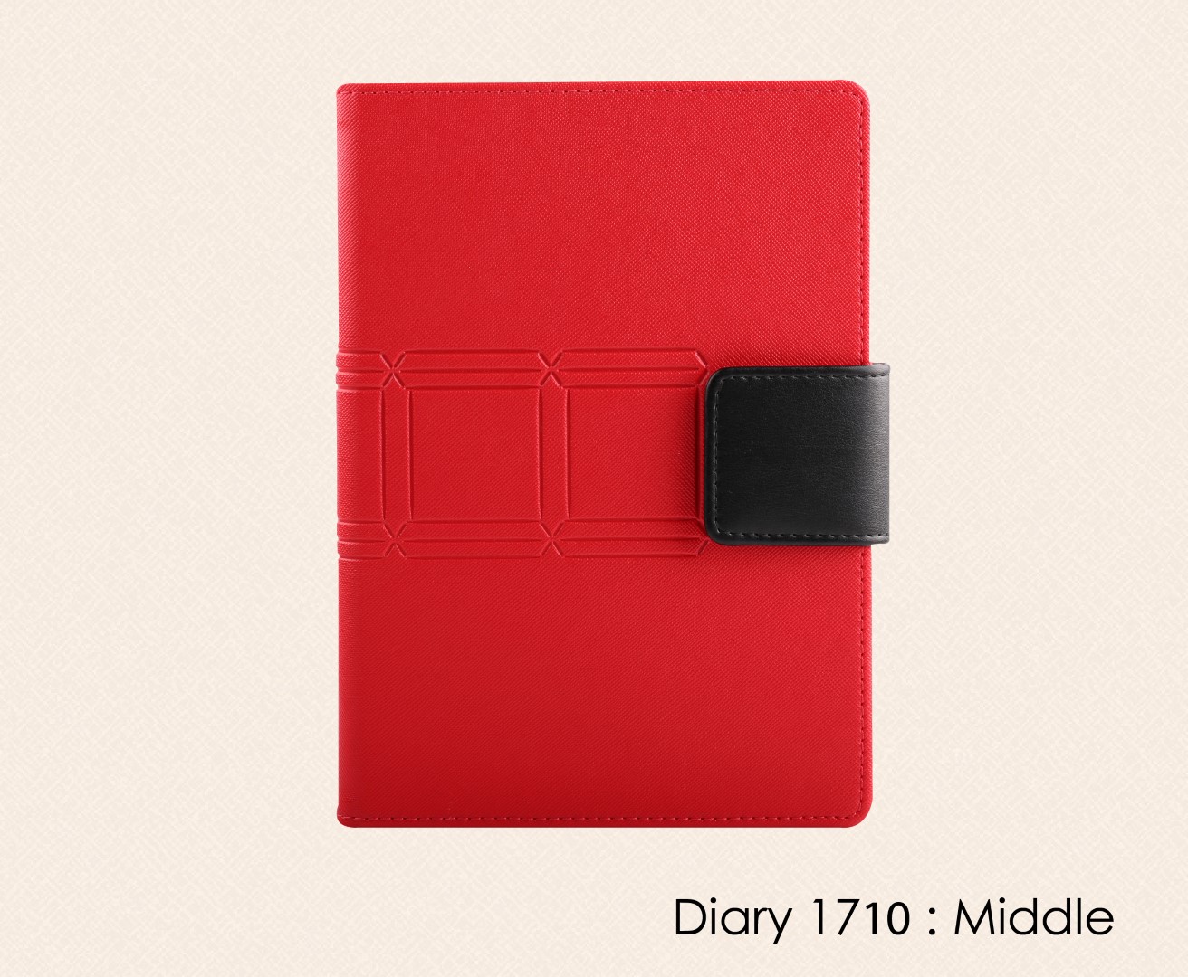 สมุดโน๊ต ไดอารี่ ปกหนัง Notebook Diary : DA 1701 Middle
