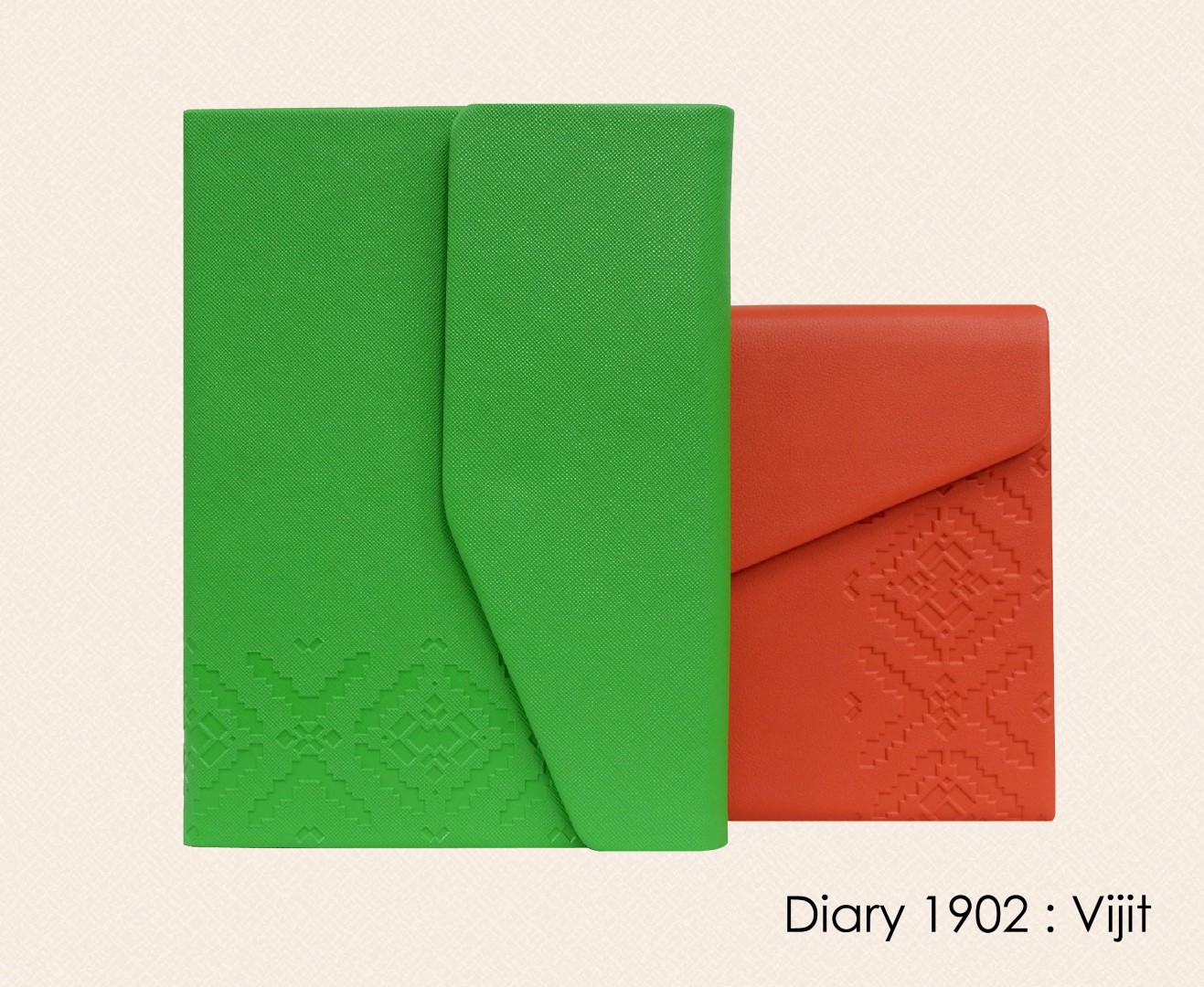 สมุดโน๊ต ไดอารี่ ปกหนัง Notebook Diary : DA 1902 Vijit