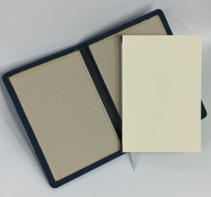 ปกสมุดและกระดาษเนื้อใน เย็บกี่ไสกาว